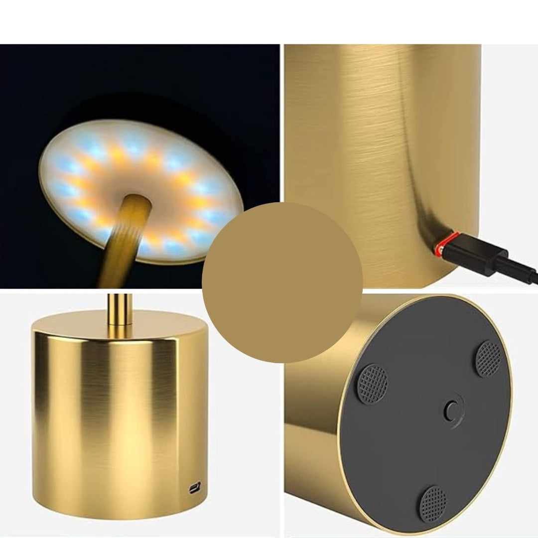 Lámpara recargable digital  34x8cm