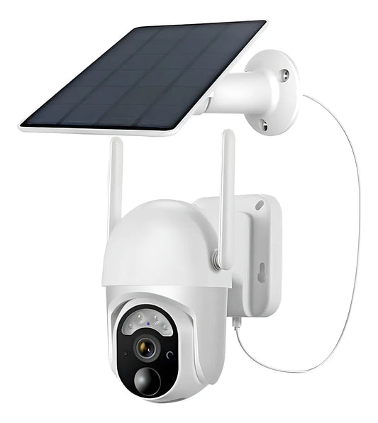 Cámara Domo Solar Exterior 4G Phalcon PTZ Full HD 1080p Visión Nocturna