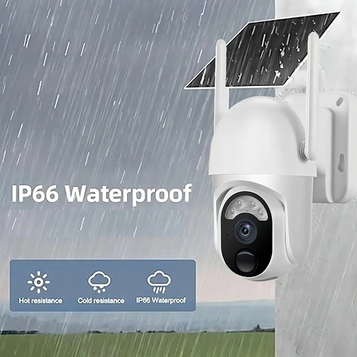 4G Phalcon Outdoor Solar Dome Camera PTZ Full HD 1080p Night Vision