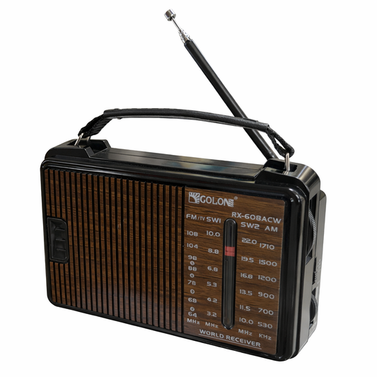 Radio a pila y eléctrica Colon