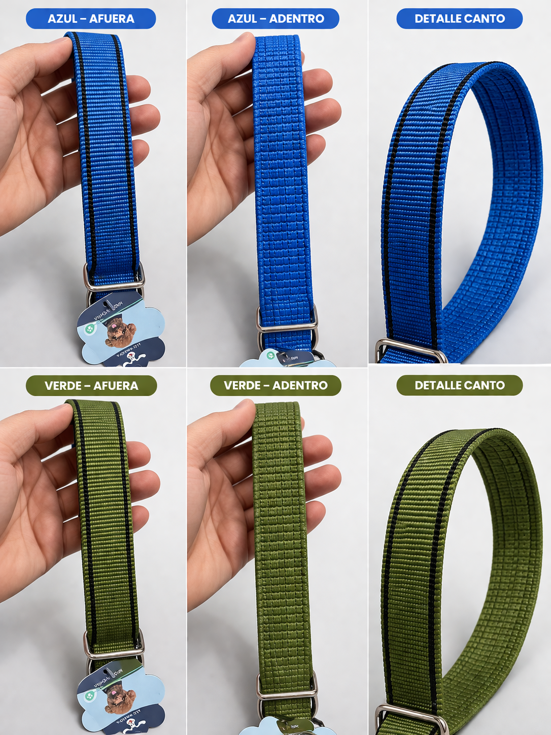 Collar reforzado 60cm x 3.0 cm