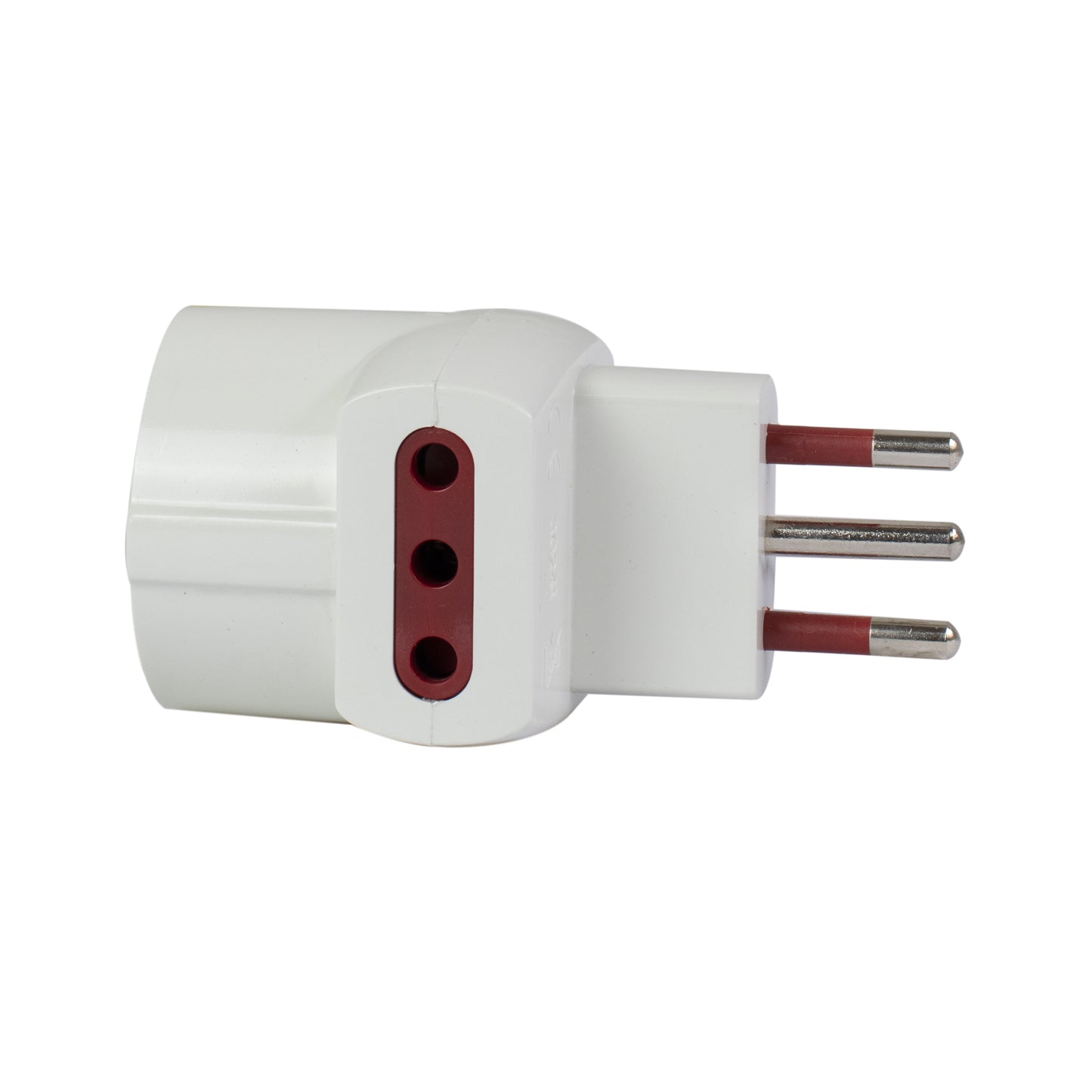 ADAPTADOR SCHUKO + 2 TRES EN LINEA A SCHUKO