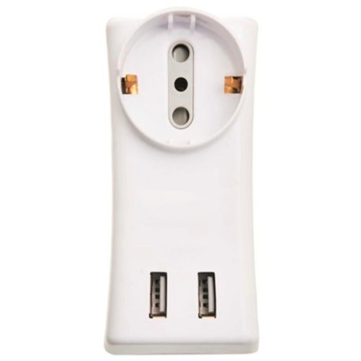 ADAPT. SCHK + 2TCTE 3L A FICHA + 2 USB
