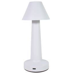 Lámpara de escritorio recargable digital rosa gold 24cm