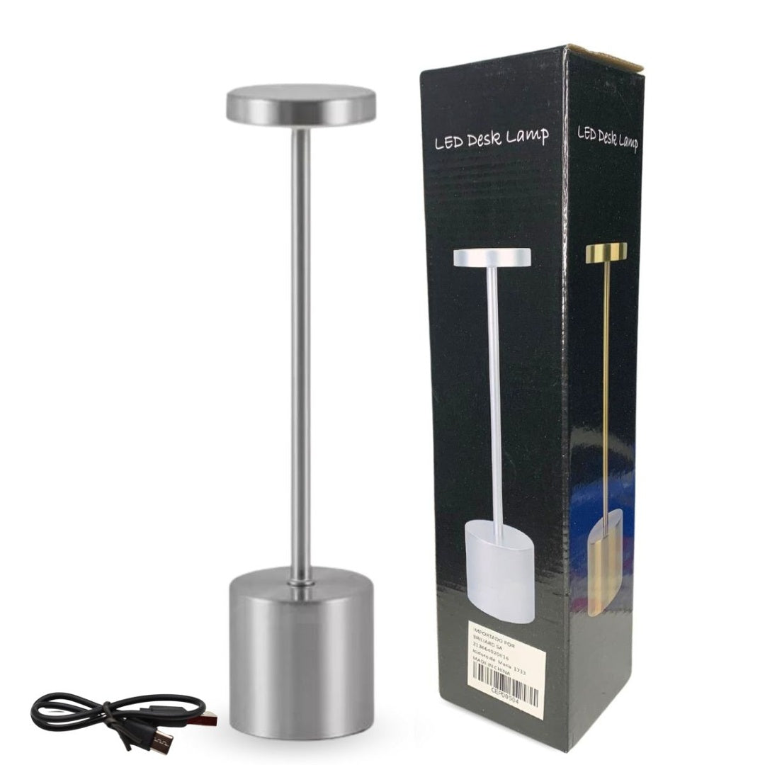 Lámpara recargable digital  34x8cm