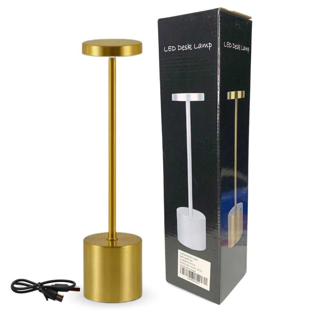 Lámpara recargable digital  34x8cm